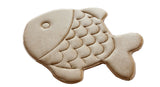 Bedroom Carpet Kitchen Bathroom Non-slip Cotton Door Mat (58x70cm,Camel Fish)