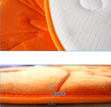 Bedroom Carpet Kitchen Bathroom Non-slip Cotton Door Mat (58x70cm,Blue Fish)