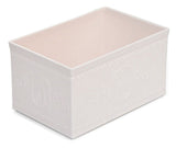 21x14x12.2cm White Makeup Case Jewelry Organizer Office Supplies Holder Bin