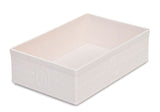 20.9x13.9x6.2cm White Makeup Case Jewelry Organizer Office Supplies Holder Bin