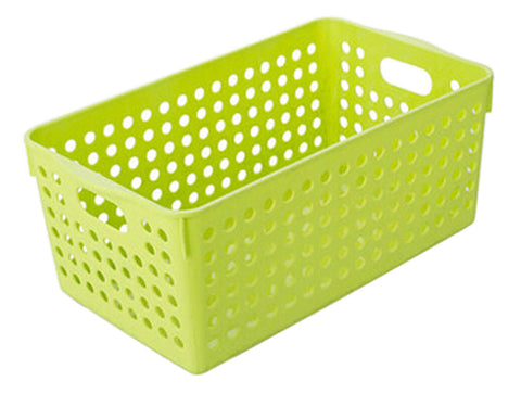 27.5x18x14cm Green Multi Purpose Storage Box Bin Storage Basket Organizer