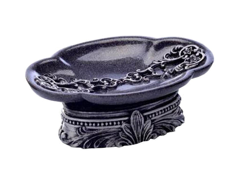 Home Hotel Bathroom Creative Soap Dishes Holder Case Sink [Baroque]