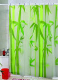 Bathroom Shower Curtains Thick Waterproof Curtains Window Treatments(Bamboo)