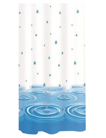 Bathroom Shower Curtains Thick Waterproof Curtains Window Treatments(Water)