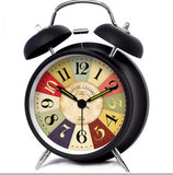 Classical Alarm Clock Creative Decorative Clocks Mechanical Bedside Clock Black