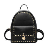 Fashionable Backpack Elegant Shoulder Bag School Backpack For Girls, Black