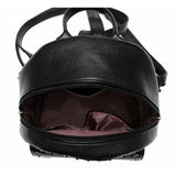 Fashionable Backpack Elegant Shoulder Bag School Backpack For Girls, Black