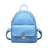 Fashionable Backpack Elegant Shoulder Bag School Backpack For Girls, Blue