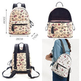 Girls Stylish Outdoors Backpack School Backpack Shoulder Bag With Lovely Pattern, No.2