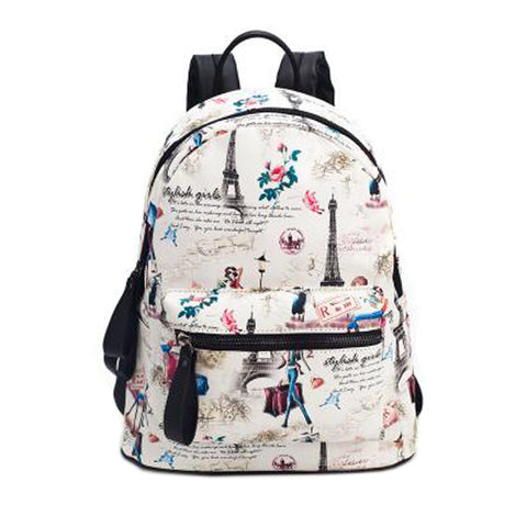 Girls Stylish Outdoors Backpack School Backpack Shoulder Bag With Lovely Pattern, No.3