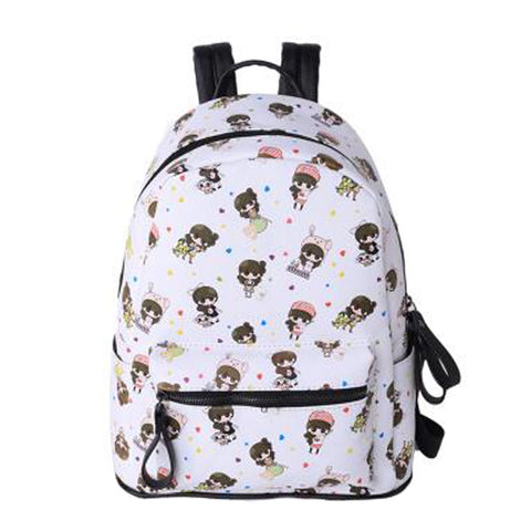 Stylish Outdoors Backpack School Backpack With Smart Pattern For Girls, No.1