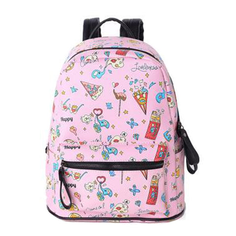 Stylish Outdoors Backpack School Backpack With Smart Pattern For Girls, No.2