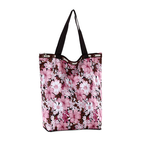 Reusable Grocery Tote Bag Expandable Shopping Bags Folding Bag Chrysanthemum