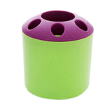 Creative Multifunctional Tooth Brush Holder/Pen Container Green (9*10.3cm)
