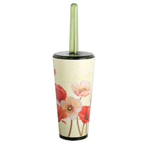 Beautiful Toilet Brush & Holder Set Toilet/Bathroom Cleaning Accessory, Green