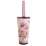 Beautiful Toilet Brush & Holder Set Toilet/Bathroom Cleaning Accessory, Flower