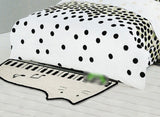 Fashion Carpet for Bedroom Piano Cat Living Room Rug, Bathroom Rug 19.5*31''