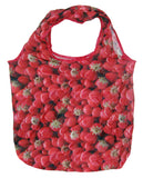 Creative Strawberry Folding Compact Eco Reusable/Recycling Shopping Bag Red