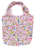 Creative Bird Folding Compact Eco Reusable/Recycling Shopping Bag PINK