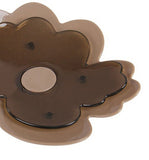 Small Fashion Bathroom Double-deck Handmade Soap Dish/Soap Holder BROWN