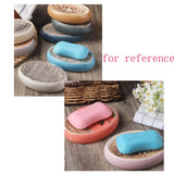 Practical Soap Holder Handmade Soap Dish Bathroom Accessory ( M )