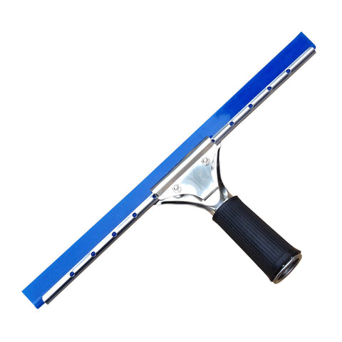 Stainless Steel Window Wiper Window Cleaning Tool Squeegee 25cm BLUE