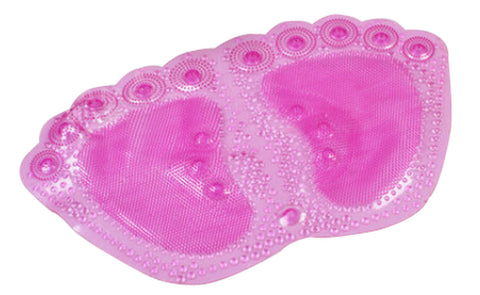 Children Baby Foot Bathroom Mat Bathr Mat Non-slip Mat Red