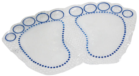 Children Baby Foot Bathroom Mat Bathr Mat Non-slip Mat Blue