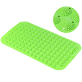 Creative PVC Massage Mats Bathroom Mat Non-slip Mats Rugs Green 14.9"*27.5"