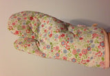 Decorative Pattern Fashion Comfortable  Cotton Oven Mitts ,A  Pair