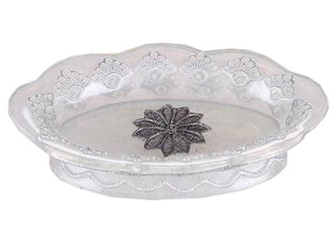 Bathroom Resin Shower Soap Box/ Creative Soap Dish/ Decorative Bath Soap Holder(White)