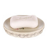 "Bathroom Resin Shower Soap Box Creative Soap Dish Decorative Soap Holder 5.51""x7.87""x1.1""(White-3)"
