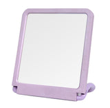 "Bathroom Handheld Mirror Single-sided Vanity Mirror Tabletop Makeup Mirror 7.87""x11.81""(Purple)"