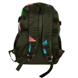 Blancho [Carpe Dieme] Multipurpose Outdoor Backpack /  Dayback / School Bag - Blue & Pink