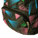 Blancho [Carpe Dieme] Multipurpose Outdoor Backpack /  Dayback / School Bag - Blue & Pink