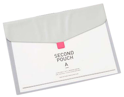 Simple Translucent A4 Folder File Holder Information Package Pouch Bills