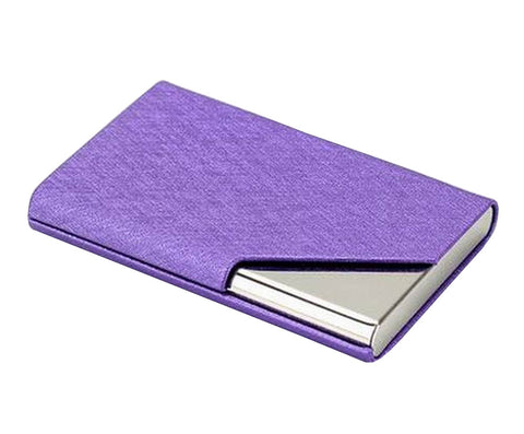 Modren Bussiness Card Case Name card Case Name Card Holders [Purple]
