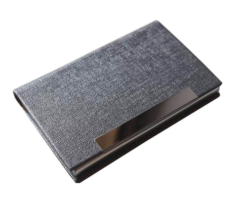 Modren Bussiness Card Case Name card Case Name Card Holders [Deep Silver]