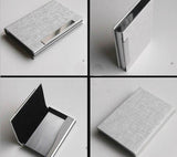 Modren Bussiness Card Case Name card Case Name Card Holders [Deep Silver]