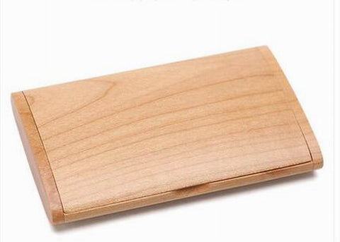 Woody Bussiness Card Case Name card Case Name Card Holders [Maple]