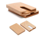 Woody Business Card Case Name Card Case Name Card Holders [Maple]