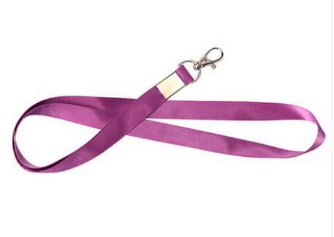 Set of 10 Neck Lanyards Badge Lanyards Card Lanyards without Badge Holders [I]