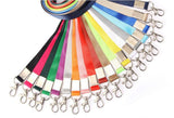 Set of 10 Neck Lanyards Badge Lanyards Card Lanyards without Badge Holders [N]