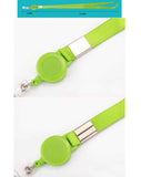Set of 3 Neck Lanyards Badge Lanyards Card Lanyards without Badge Holders [H]
