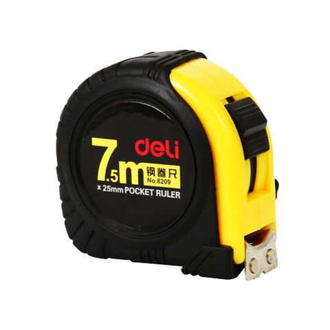 Tape Measure with Magnetic End Hook,Metric Inch Dual System,7.5m/24 Ft