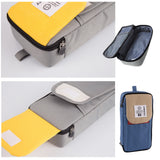 Pencil Case Pen Bag/ Large Capacity Storage Pencil Case/ Canvas Pen Bag, Blue