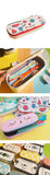 Fashion Zipper Pouches Pencil Cases Cool Storage Containers