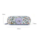 20*7.5*6 cm Simple Pattern High Capacity Pencil Cases Cosmetic Purse Bag