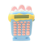 8 Digits LCD Display Strawberry ice cream Shape Business Mini Calculator, Blue