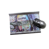 Skidproof Texture Natural Rubber Mouse Mat Berlin Wall Patter